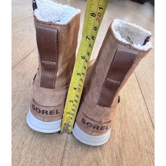 Sorel Explorer Winter Boots Sz 7.5 Women’s Waterproof Suede Tan Boot Camel NWOT - Picture 10 of 10